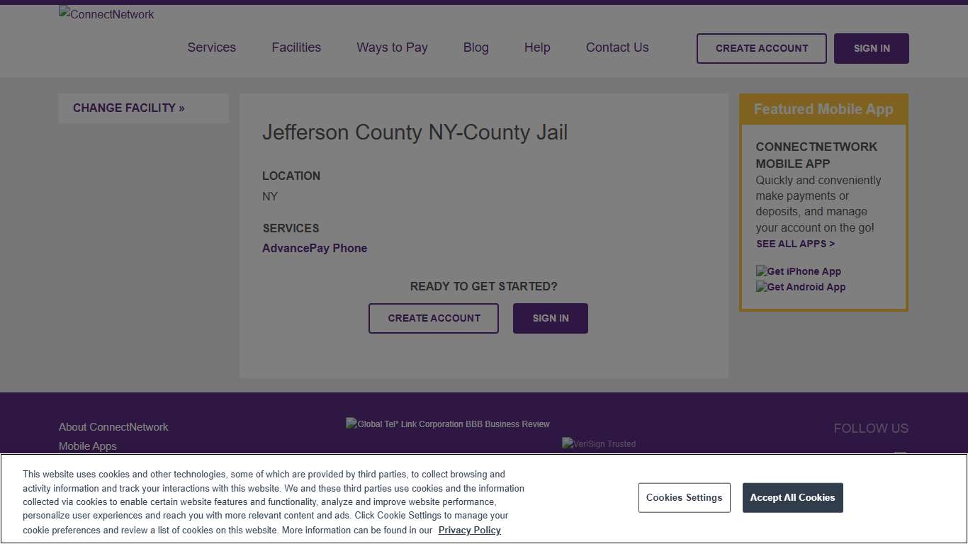 Jefferson County NY-County Jail ConnectNetwork